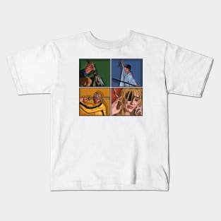 Kill Bill Panels (no Title) Kids T-Shirt